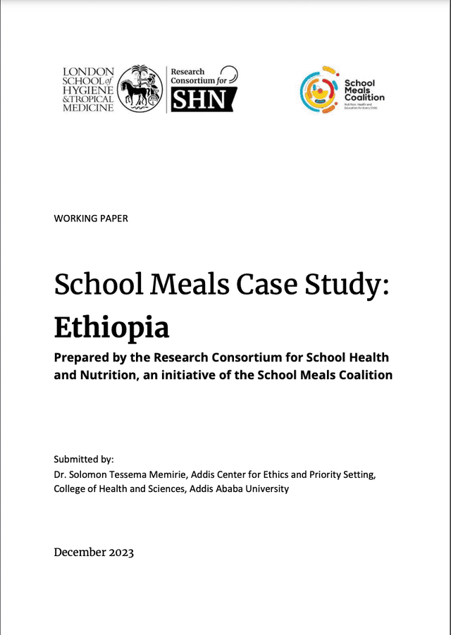 School Meals Case Study: Ethiopia