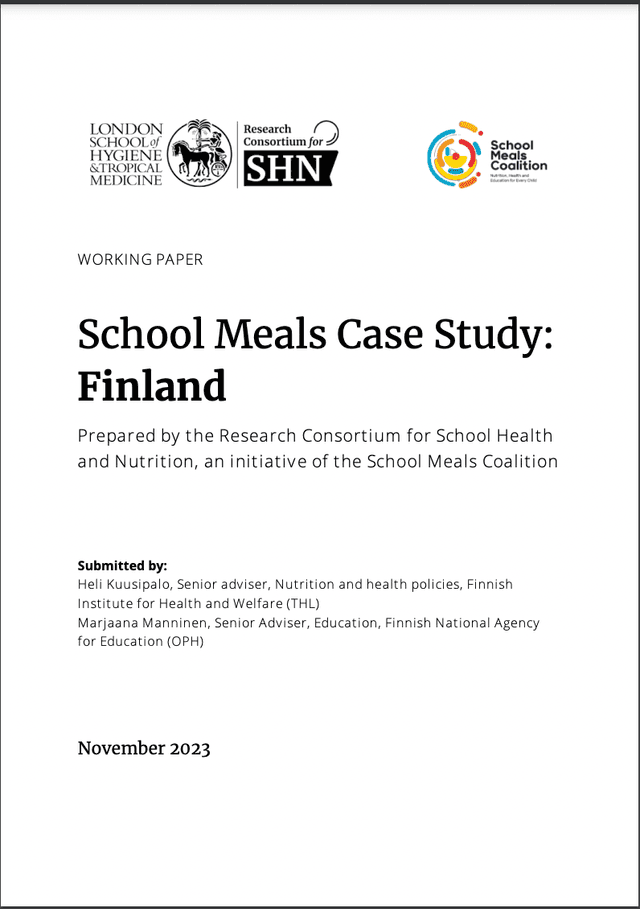 School Meals Case Study: Finland