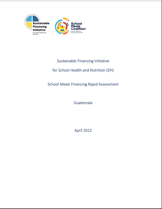  School Meals Financing Rapid Assessment