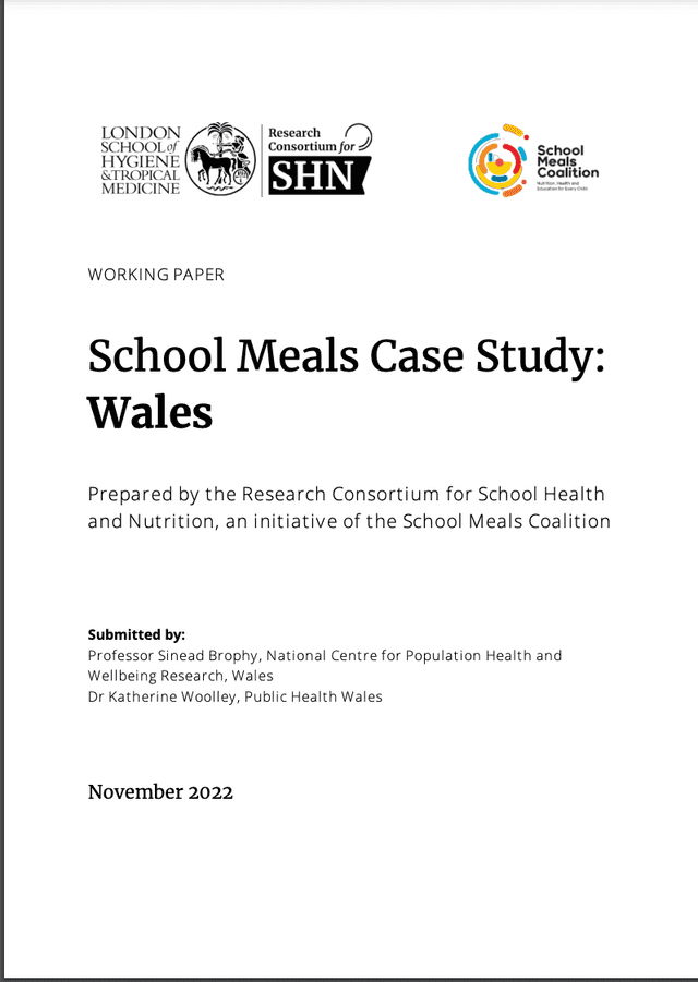 School Meals Case Study: Wales